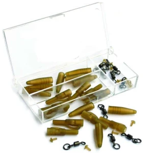 Lead Clip Vartej Cu Inel Mare 40buc Accesorii /set Extra Carp
