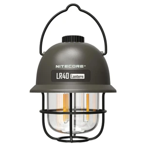 Felinar Reincarcabil Usb-c Cu Functie Powerbank Nitecore Camping Lantern Lr40 (100 Lumen) Army Green