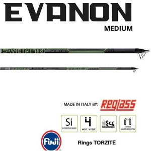 Lanseta Maver Bologneza Superlitium Evanon Medium Mx 6m Inele Fuji Torzite