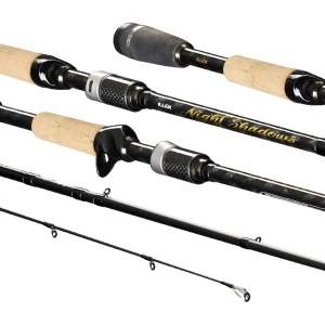 Lanseta ILLEX Night Shadows Vertical Game, 1.90m, 7-28g , 1+1seg