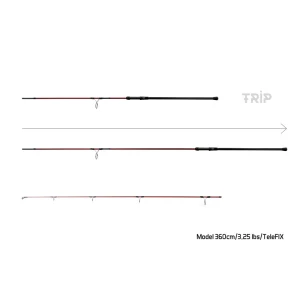 Lanseta Delphin Etna E3 Trip 360cm 3.25lbs Telefi 2seg