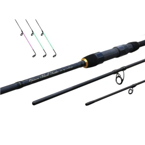 Lanseta Delphin Opium Black Feeder Plus 3 Varfuri 3.60m 80g