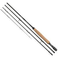Lanseta Fly Daiwa Wilderness Trout 8044-bu, Clasa 4, 2.44m, 4seg