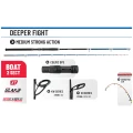 Lanseta COLMIC Deeper Fight, 2.40m, 100-400g, 2seg