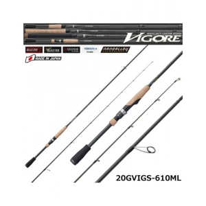 LANSETA GRAPHITELEADER VIGORE 20GVIGS-610ML 2.08M 1.75-10.5g (1/16-3/8OZ) 1seg LANSETA GRAPHITELEADER VIGORE 20GVIGS-610ML 2.08M 1.75-10.5g (1/16-3/8OZ) 1seg