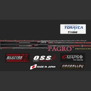 Lanseta Graphiteleader Pagro Prototype Cast Gppc-672m-hs Fast 2.01m 150g 2seg