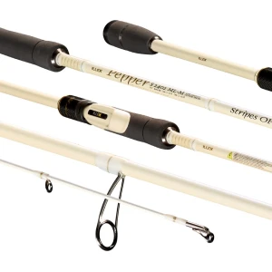 Lanseta ILLEX Pepper X5 Stripes Ops, 2.40m, 3-15g, 2seg