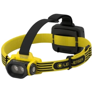 Lanterna De Cap Ledlenser Exh6r, 250l, Reincarcabila, Black/yellow