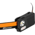 Lanterna de Cap BLASER HT 300 Lumeni + Acumulator + USB