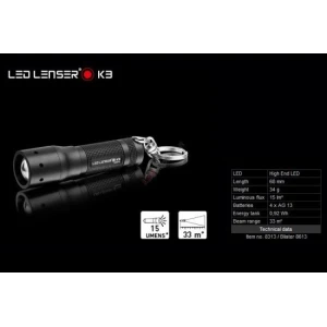 Lanterna Led Lenser K3 Key.mate 15lm