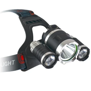 Lanterna Cap Energo Team Outdoor Saturn Led 2000lm 2 Acumulatori 18650