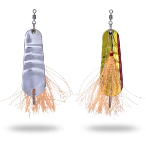 Lingurita Zebco 22g 7,5cm Trophy Z-Weedless Ace silver / gold / red sinking  Lingurita Zebco 22g 7,5cm Trophy Z-Weedless Ace silver / gold / red sinking