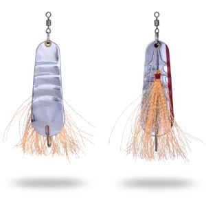 Lingurita Zebco 22g 7,5cm Trophy Z-Weedless Ace silver/red sinking  Lingurita Zebco 22g 7,5cm Trophy Z-Weedless Ace silver/red sinking