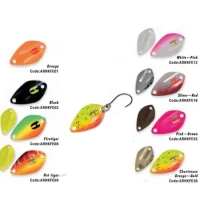 LINGURITA OSCILANTA COLMIC HERAKLES RUCK SPOON 2.0gr Silver Red LINGURITA OSCILANTA COLMIC HERAKLES RUCK SPOON 2.0gr Silver Red