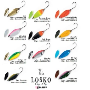 Lingurita Oscilanta Colmic Herakles Trout Area Losko 1.6gr Sky Light