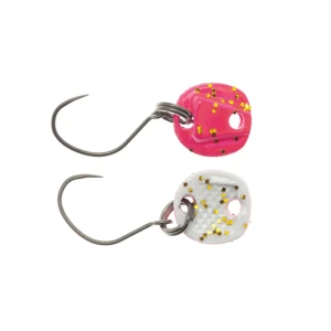Lingurita Oscilanta  Neo Style  Bottom Killer 0.4gr 32 Super Fluo Neo White/pink