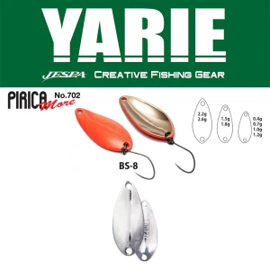 Lingurita Oscilanta Yarie 702 Pirica More Bs-8 Silver 1.5g