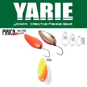 Lingurita Oscilanta Yarie 702 Pirica More Y53 Lemon/orange 1.5g