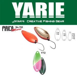 Lingurita Oscilanta Yarie 702 Pirica More Y72 Green/pink 1.8g