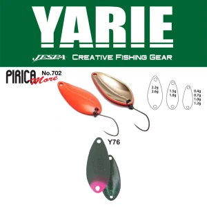 Lingurita Oscilanta Yarie 702 Pirica More Y76 Olive/pink Tail 1.8g