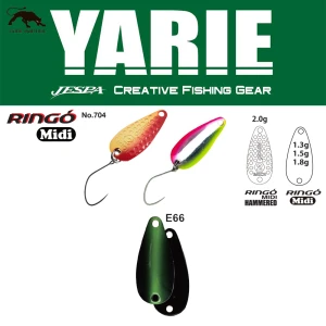 Lingurita Oscilanta Yarie 704 Ringo Midi E66 Fits Green 1.8g