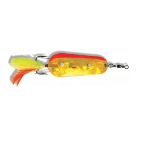 Lingura Oscilanta 16g 7cm Zebco Weedy Red Chartreuse