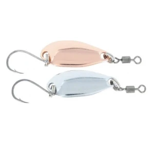 Lingura Oscilanta 40mm 4.5gr Quantum Magic Trout Gambler Cooper Silver