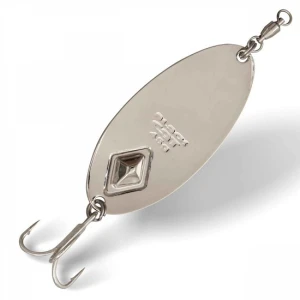 Lingura Oscilanta Black Cat Battle Spoon 10cm 45g Silver