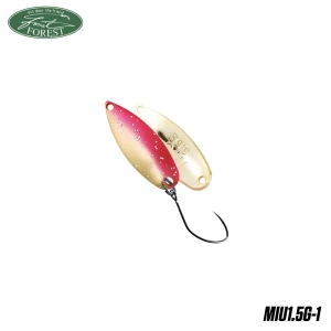 Lingura oscilanta Forest Miu 1.5g RED GOLD LAME Lingura oscilanta Forest Miu 1.5g RED GOLD LAME