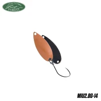 Lingura oscilanta Forest Miu 2.8g CULOARE 14 BROWN / BLACK Lingura oscilanta Forest Miu 2.8g CULOARE 14 BROWN / BLACK