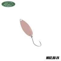 Lingura oscilanta Forest Miu 2.8g CULOARE 24 PINK GLOW  Lingura oscilanta Forest Miu 2.8g CULOARE 24 PINK GLOW