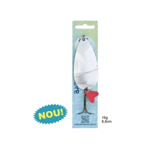Lingurita Oscilanta B17 Baracuda 16gr 8.8cm Silver