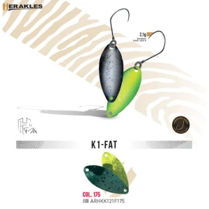 Lingurita Oscilanta Colmic Herakles K1 Fat 175, 2.1g Lingurita Oscilanta Colmic Herakles K1 Fat 175, 2.1g