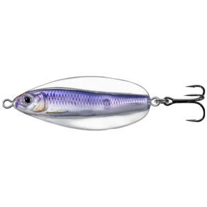 Lingurita Oscilanta Live Target Erratic Shine Sinking, 7cm, 21g, Silver / Violet