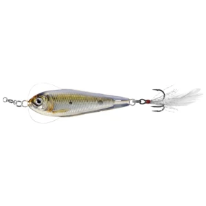 Lingurita Oscilanta Live Target Flutter Shad Sinking, Silver / Bronze, 5.5cm, 14g