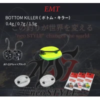 Lingurita Oscilanta Neo Style Bottom Killer P-03 Pellet Black 1.5g