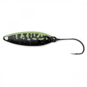 Oscilanta Dam Effzett Pro Trout Chartreuse Black Uv No.4 25mm 2.1g