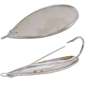 Oscilante Goldstar Weedless Spoon Argintiu 9g
