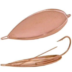 Oscilante Goldstar Weedless Spoon Cupru 9g