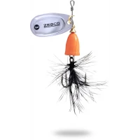 Lingurita Rotativa Zebco 4g Trophy Z-Vibe & Fly No.1 orange body/silver/black fly sinking
