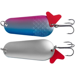 Lingurita Oscilanata X-FISH Godzilla, 20g, Culoare Silver Pink Blue, 1buc/pac