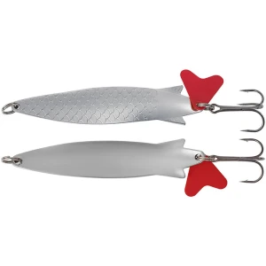 Lingurita Oscilanata X-FISH King Pike, 14g, Culoare Silver, 1buc/pac
