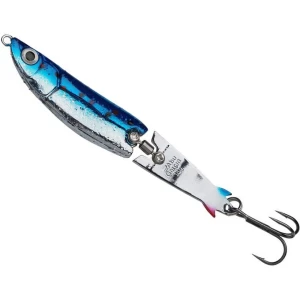 Lingurita Oscilanta Abu Garcia Toby Jointed, Blue Glitter, 10g