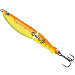 Lingurita Oscilanta Abu Garcia Toby Jointed, Red Hot Tiger, 10g