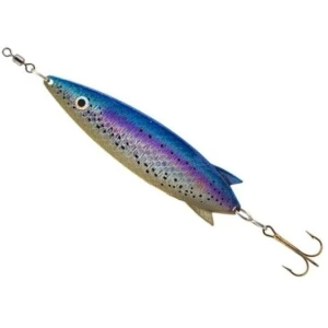 Lingurita Oscilanta Abu Garcia Toby Salmo Spoon, Orange Cooper Glitter, 11cm, 30g, 1buc/pac