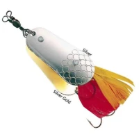 Lingurita Oscilanta DAM Effzett Weedless Spoon Silver/Silver, 4.5cm, 16g