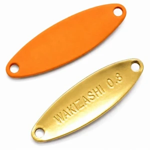 Lingurita Oscilanta I JET LINK, Wakizashi Trout Spoon, 0.5gr, 2.3cm, Orange Gold, 1buc/pac