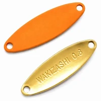 Lingurita Oscilanta I JET LINK, Wakizashi Trout Spoon, 0.8gr, 2.3cm, Orange Gold, 1buc/pac