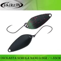 Lingurita Oscilanta VALKEIN Scheila Nano, 1.85cm, 0.5g, Cod culoare 80, 1buc/pac