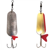 Oscilanta 16gr 45mm DAM Effzett Scales Spoon Silver Gold Oscilanta 16gr 45mm DAM Effzett Scales Spoon Silver Gold